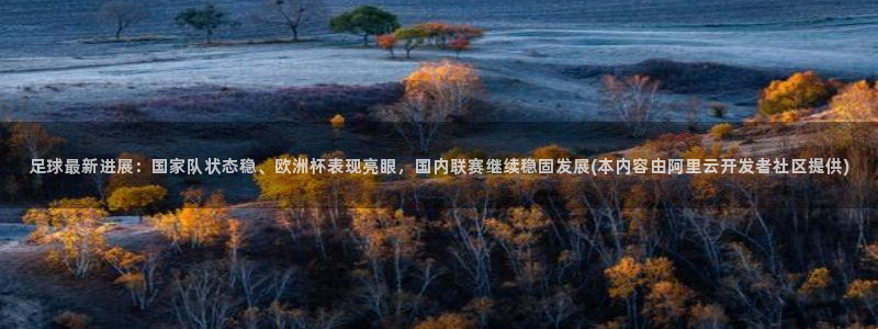 足球最新进展：国家队状态稳、欧洲杯表现亮眼，国内联赛继续稳固发展(本内容由阿里云开发者社区提供)