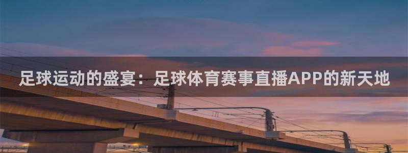 足球运动的盛宴：足球体育赛事直播APP的新天地