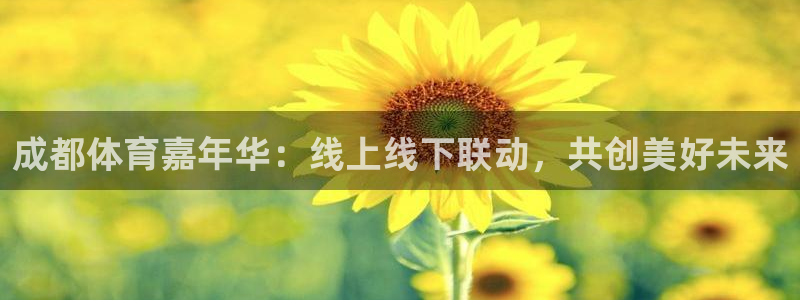 成都体育嘉年华：线上线下联动，共创美好未来